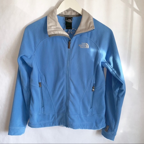 The North Face Baby Blue Fleece Jacket - Picture 8 of 8